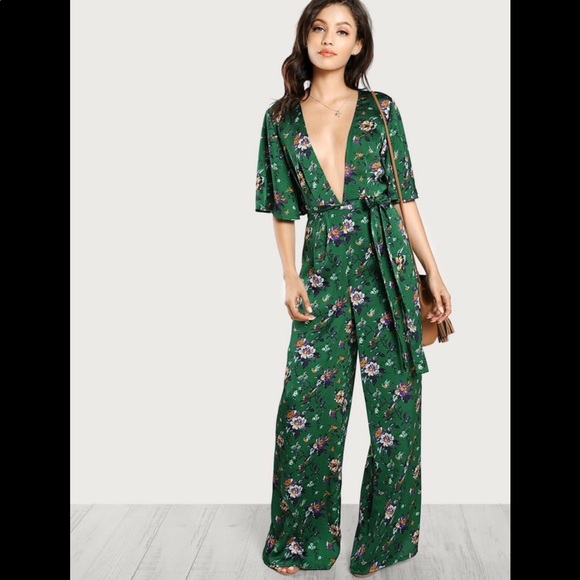 SHEIN Pants - Like new palazzo pant jumpsuit